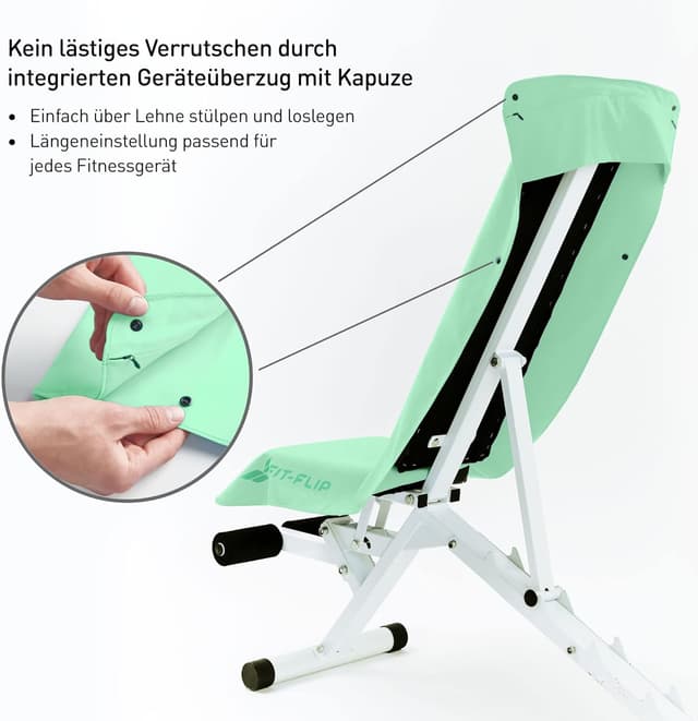 Detalle de Fit-Flip serviette fitness microfibre 130x48