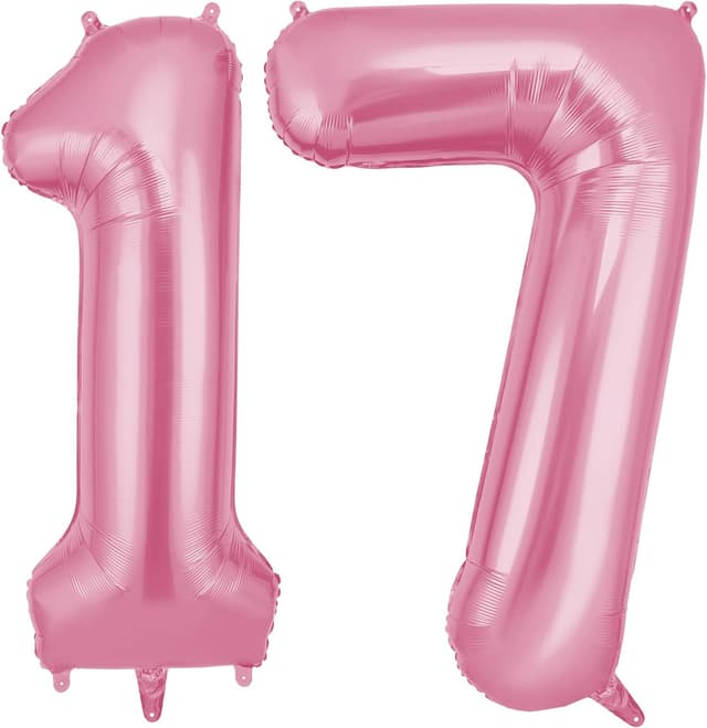 Imagen de OFFCUP Ballon 17 Ans Rosé 101 cm en OfertitasTOP