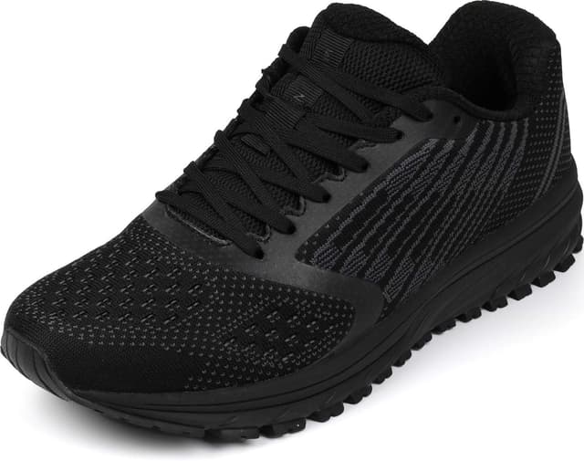 Detalle de WHITIN Laufschuhe unisex aus Stretch-Mesh – bequeme Straßenlaufschuhe für Walking, Jogging & Fitness (Größe 36–47)