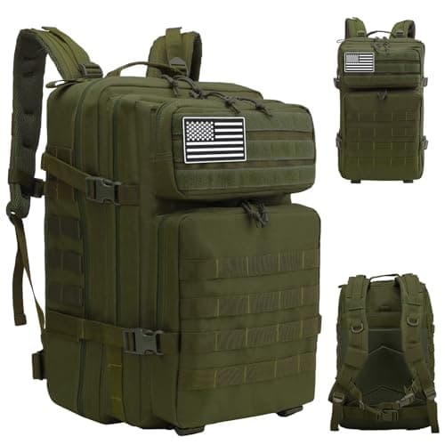 Detalle 2 de Delgeo Mochila Táctica 45L Militar 45x30x20cm