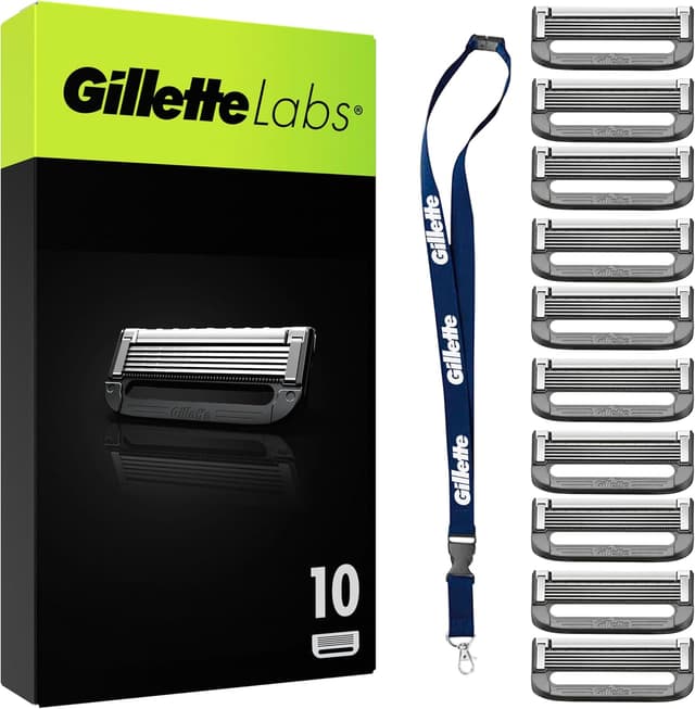 Imagen de GilletteLabs Pack 10 Recambios con Banda Lubricante🪥 en OfertitasTOP