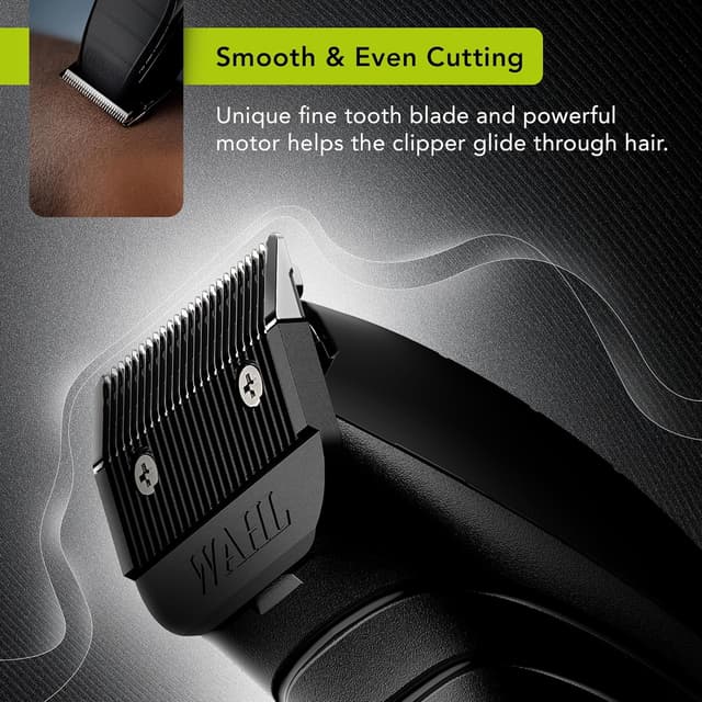 Detalle de Wahl Cordless Close Cut Hair Clipper Kit – Ultra-Close 0.3mm Precision Blades (USB Rechargeable)