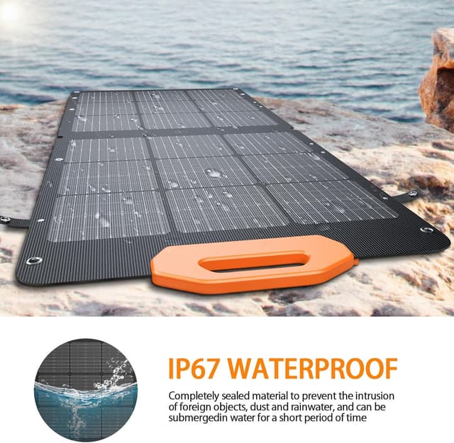 Thumbnail 5 de GRECELL 100W Solar Panel 21.5V Portable Foldable ☀