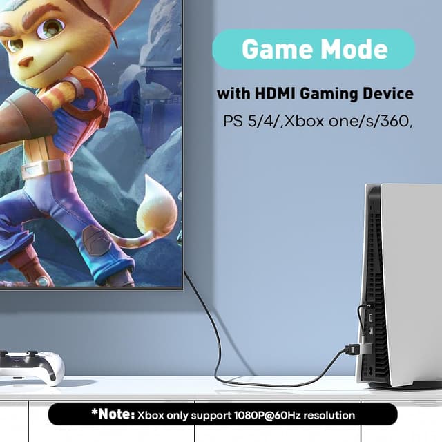 Thumbnail 2 de UANTIN HDMI to DisplayPort Adapter 4K 60Hz