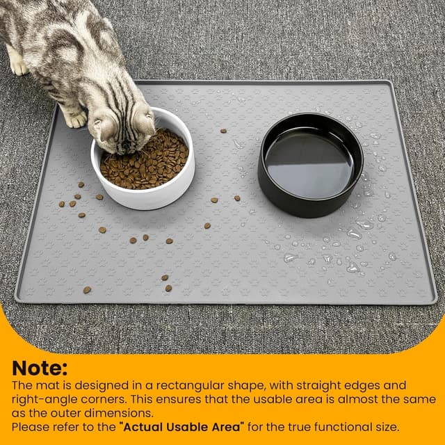 Thumbnail 4 de Ptlom Pet Placemat 18" Silicone Mat for Pets