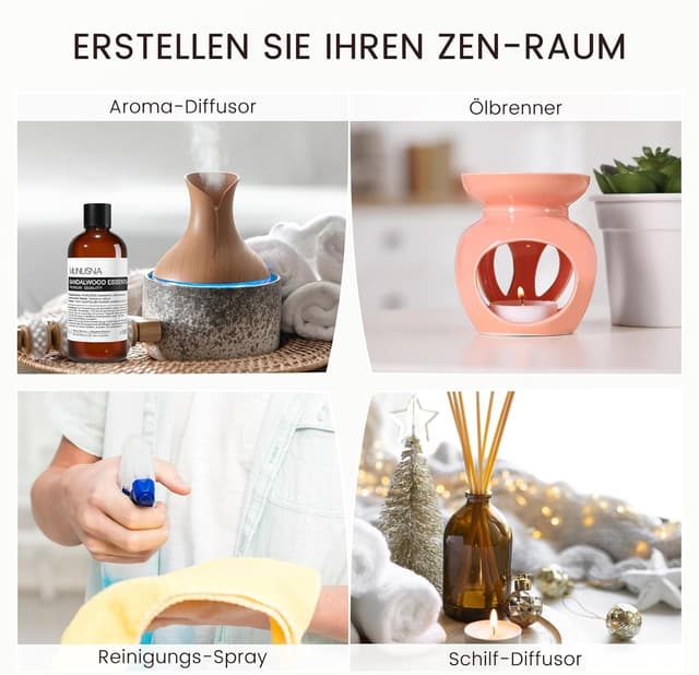 Thumbnail 6 de Ätherisches Sandelholzöl 100 ml von MUNUSNA