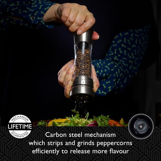 Thumbnail 6 de Cole & Mason Derwent Salt & Pepper Mills 190 mm