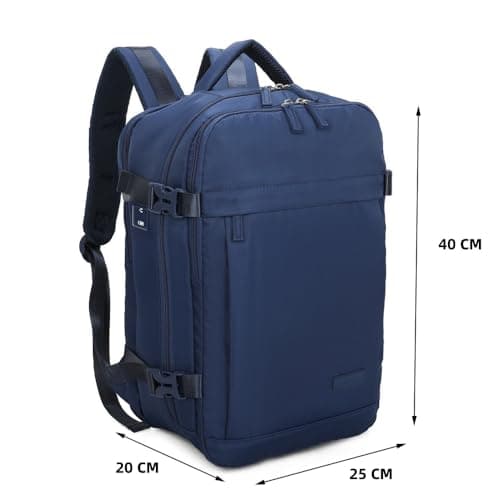Detalle 2 de RAYKONG Mochila cabina Ryanair 40x20x25 cm (20L) impermeable para portátil de 14” y cable