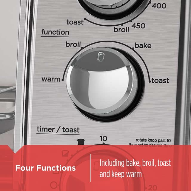 Detalle 2 de BLACK+DECKER TO1760SS 4-Slice Toaster Oven