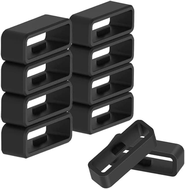 Detalle de TUCANA 10PCS Watch Band Retainer Holder Compatible with Garmin (20mm silicone)