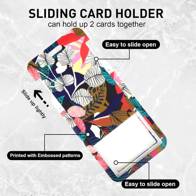 Detalle de Ausweishülle mit Band, Kartenhalter