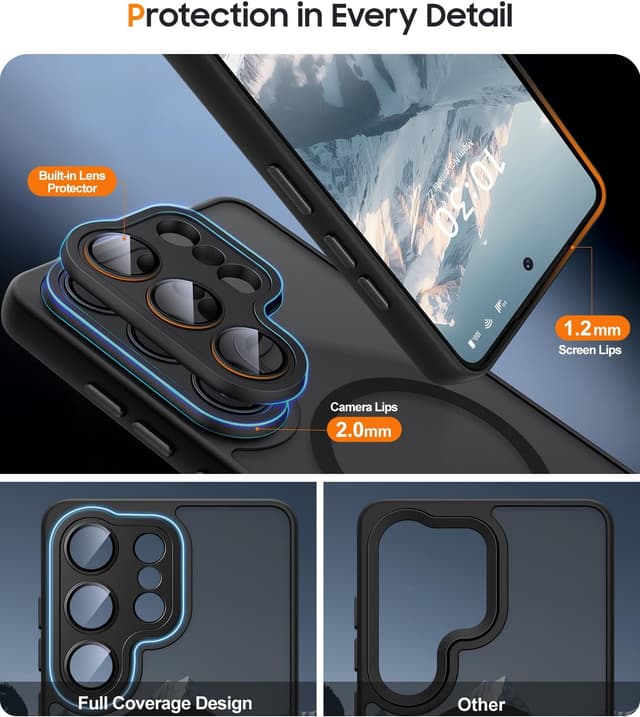 Detalle 2 de JAME Samsung Galaxy S26 Ultra magnetic case