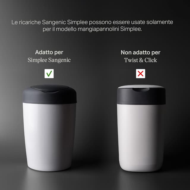 Thumbnail 4 de Tommee Tippee Simplee Le ricariche 6 confezioni