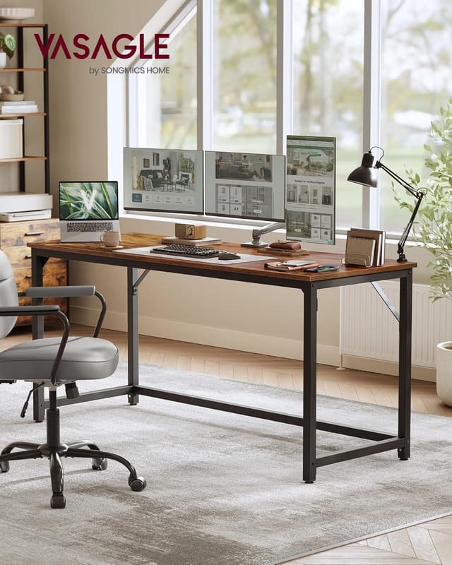 Detalle 2 de VASAGLE LWD121K01 Scrivania 160x60 cm