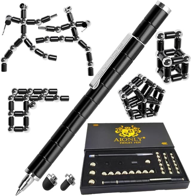 Thumbnail 6 de Aionly Aionly Fidget Magnetic Pen (Light Blue) — magnetic ballpoint pen & decompression gadget