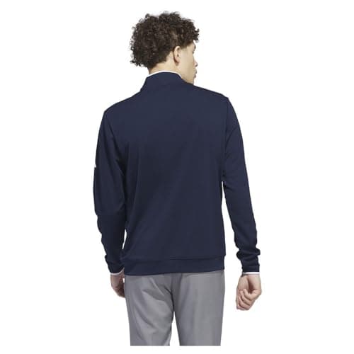Detalle 2 de adidas Lightweight Half-Zip Top para Hombre 🌊 - Navy