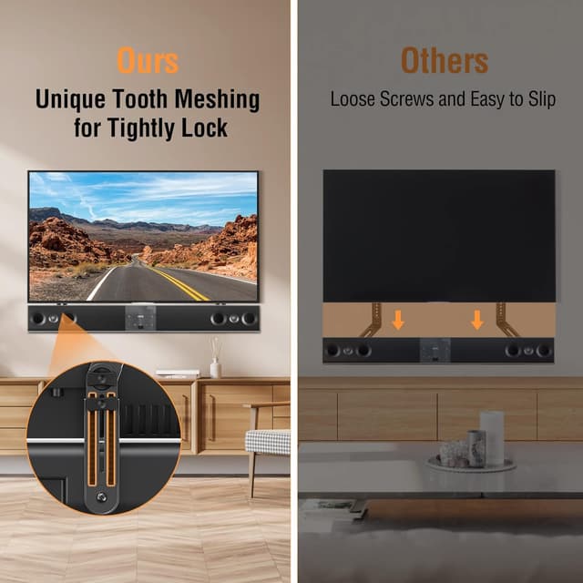 Thumbnail 2 de ELIVED Soundbar Mount 15 lbs