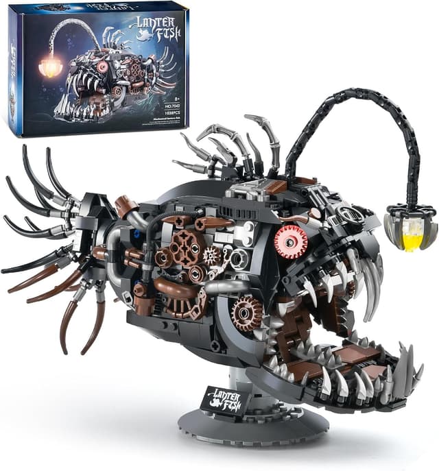 Imagen de XITALAXU Mechanical Fish Building Set 1038PCS 🧩 en OfertitasTOP