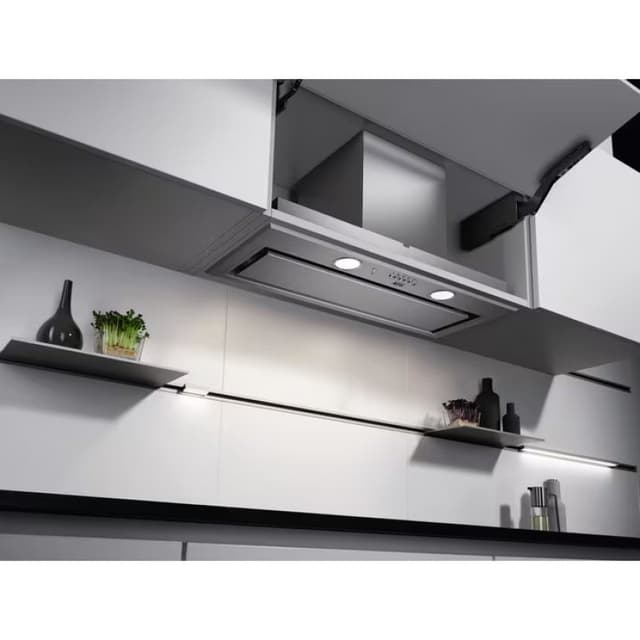 Detalle 2 de AEG DGE5861HM Campana extractora integrable 80 cm A acero inoxidable