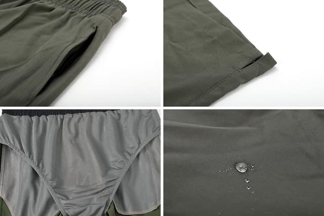 Thumbnail 3 de Tyhengta Men’s Quick-Dry Swim Trunks with Zipper Pockets and Mesh Lining