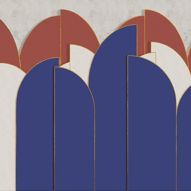 Imagen de Coordonne Mural geométrico arcos 📐 en OfertitasTOP