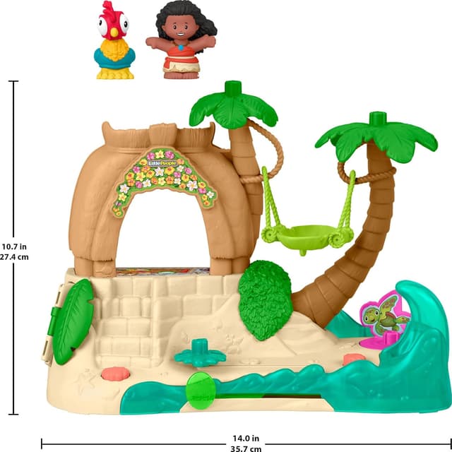 Detalle 2 de Moana Adventure Village Playset