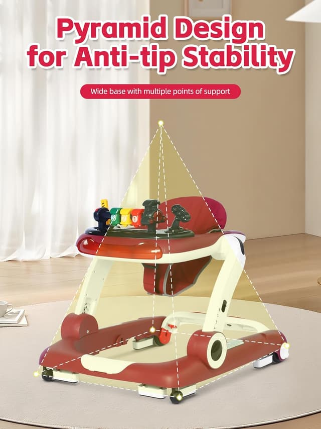 Thumbnail 2 de Music and Lights Baby Walker 6-in-1