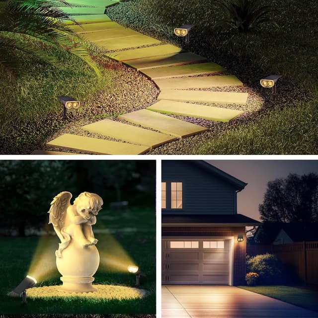 Thumbnail 6 de Linkind Solar Lights Outdoor Garden solar powered spotlight