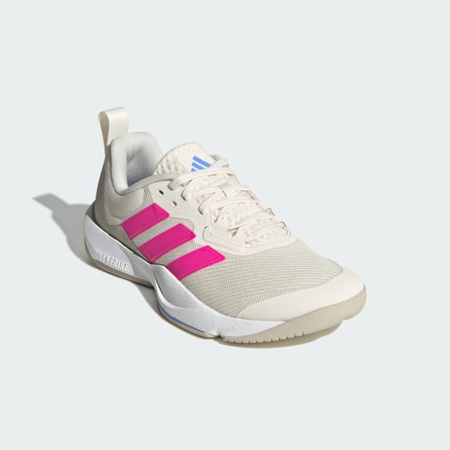 Detalle 2 de adidas Rapidmove 2 en blanco: zapatilla para el día a día con estilo sencillo