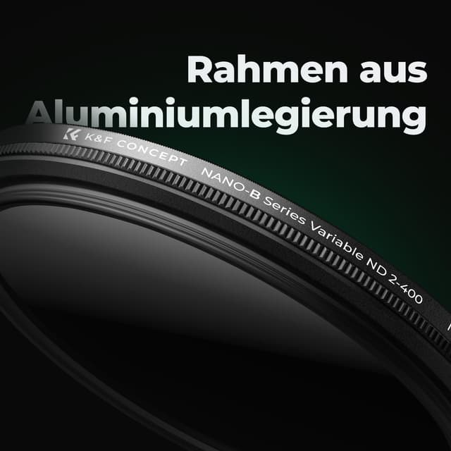 Detalle 1 de K&F CONCEPT 55mm variabler ND Filter