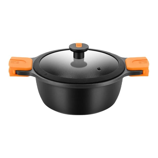 Detalle de Bra Cacerola Efficient Pro con tapa 24 cm