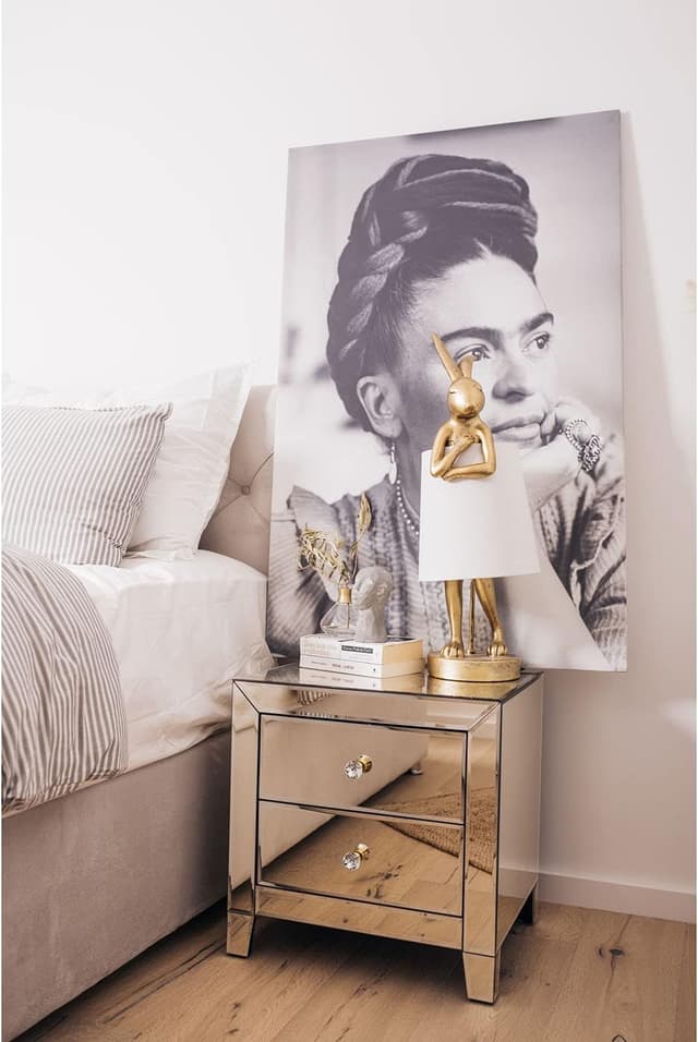 Detalle 2 de Lampada da tavolo Animal Rabbit Kare Design 68 cm