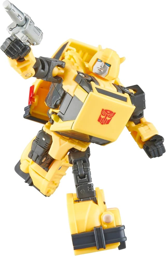 Detalle de Transformers Studio Series 86-29 Deluxe Class Bumblebee convertibile (11 cm), action figure ispirata a Transformers: The Movie