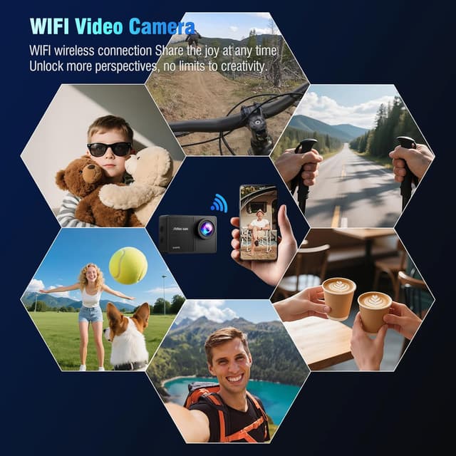 Thumbnail 5 de Yolansin 4K 60FPS Action Camera