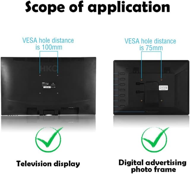 Detalle 2 de Nihoodering Universal TV & Monitor Wall Mount 14–27 inch