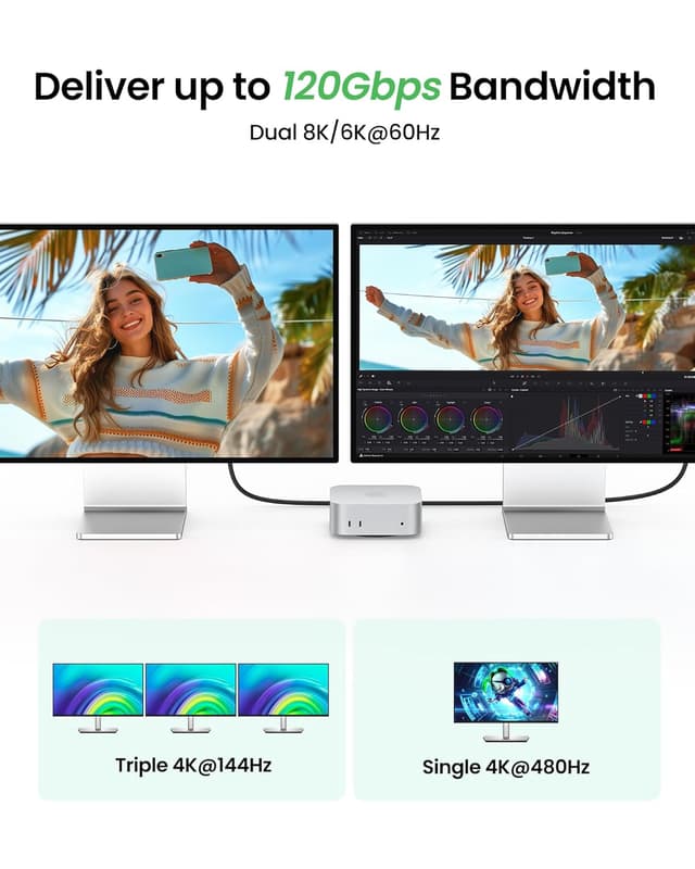 Detalle de Fitee Thunderbolt 5 Cable 1FT 240W charging