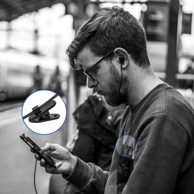 Detalle 2 de GAMURRY Auricolari In-Ear con cancellazione del rumore, microfono e controller 3,5 mm per Samsung, Xiaomi, Huawei