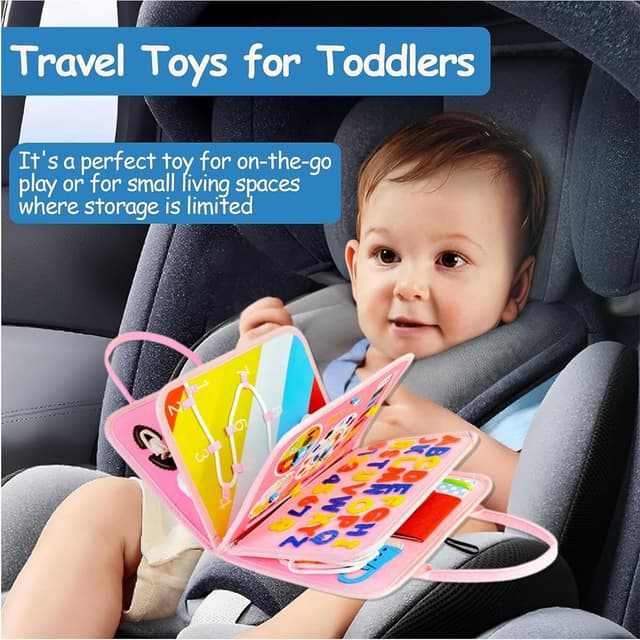 Detalle 2 de Busy book for toddlers 8 pages