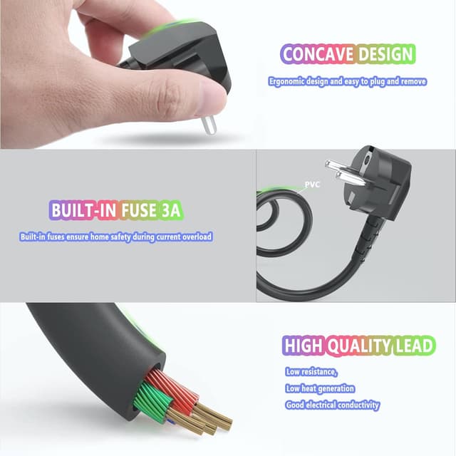 Detalle de Chargeur 230W pour Razer Blade 14/15/17 (adaptateur CA, DC 19,5V) — compatibilité RZ09-0530x, 0508x, 0482x et plus