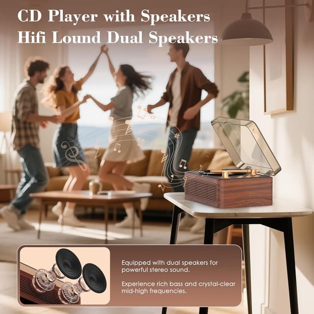Thumbnail 4 de Kegaudio CD Player Portable Bluetooth