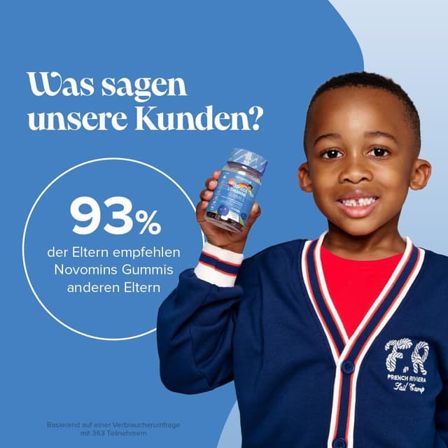 Detalle de Novomins L-Theanin Gummibärchen 50 mg Kids