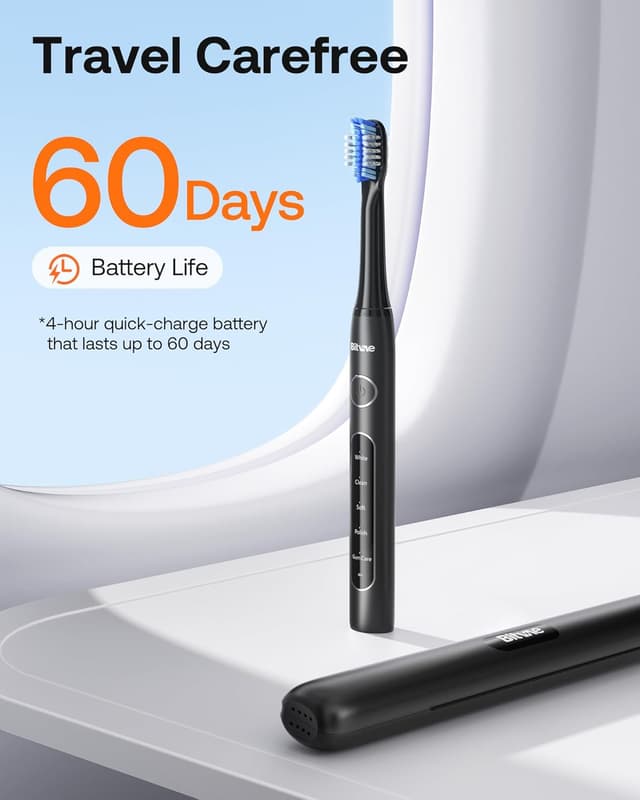 Thumbnail 5 de Bitvae D2 Ultrasonic electric toothbrush 8 heads 🪥