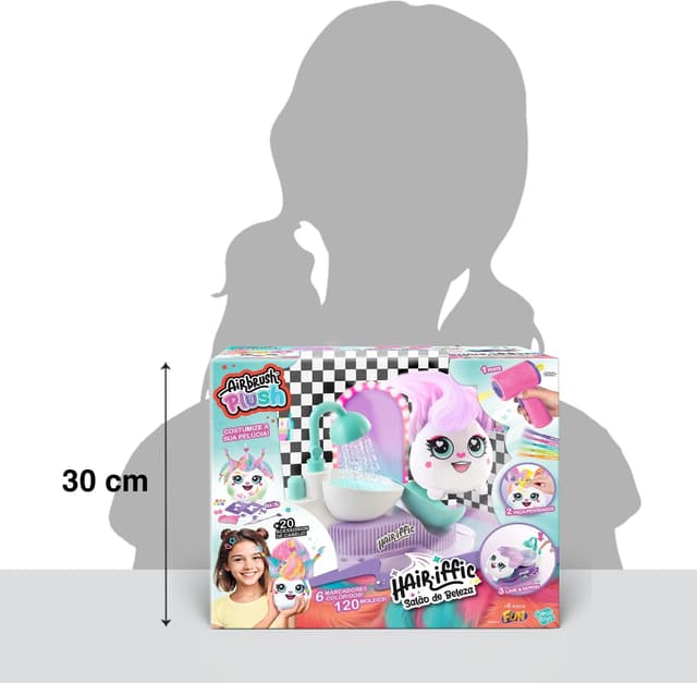Thumbnail 5 de Canal Toys Airbrush Plush Hair'iffic Salon