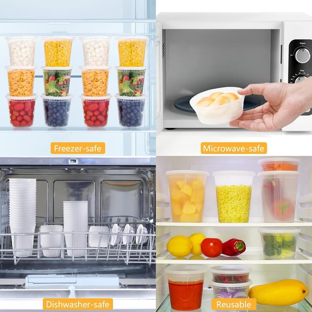 Thumbnail 4 de VINATO Contenitori Ermetici 48 pezzi 950ml