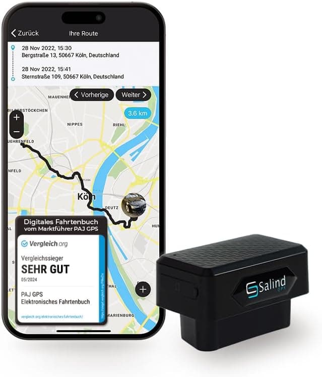Imagen de Salind GPS Fahrtenbuch Tracker en OfertitasTOP