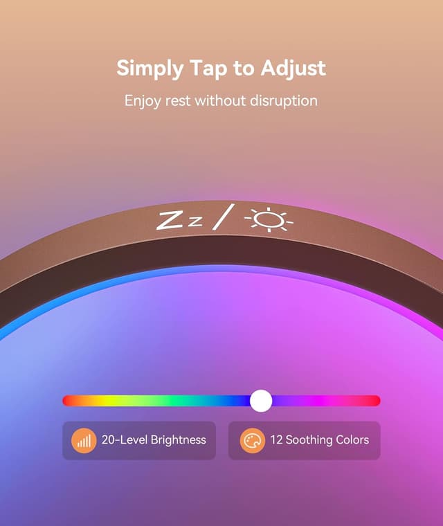 Thumbnail 4 de Dreamegg Tageslichtwecker Nachttischlampe