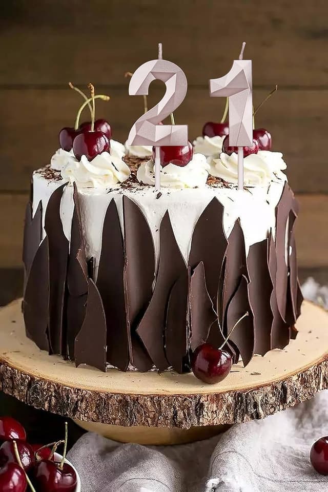 Thumbnail 1 de Geburtstagskerzen Zahlen 21 🎂