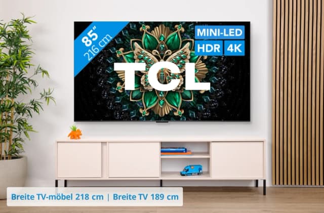 Thumbnail 17 de TCL 85 Zoll QD Mini-LED C61K 4K
