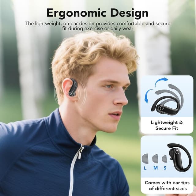 Thumbnail 6 de NE61 AI Translation Earbuds with LCD Touch Screen, Heart Rate & Blood Oxygen Monitoring