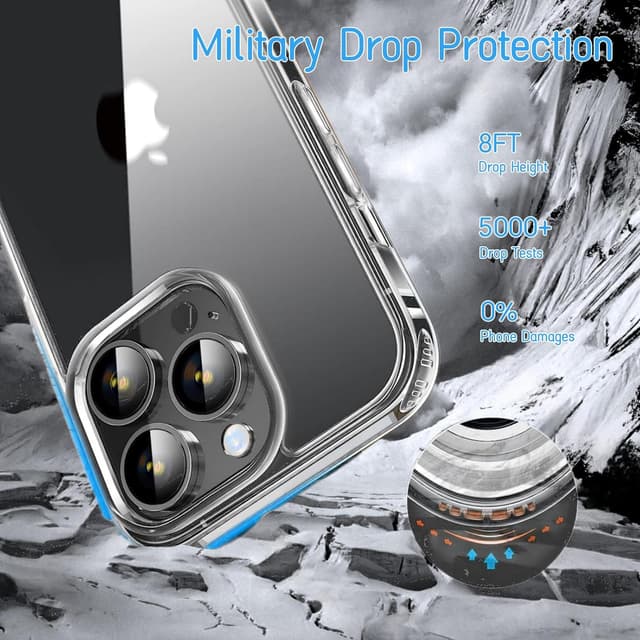 Detalle 2 de Vaykwo Cover iPhone 14 Pro con cordino